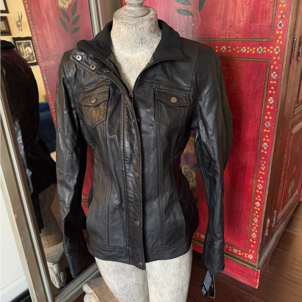 Genuine leather jacket